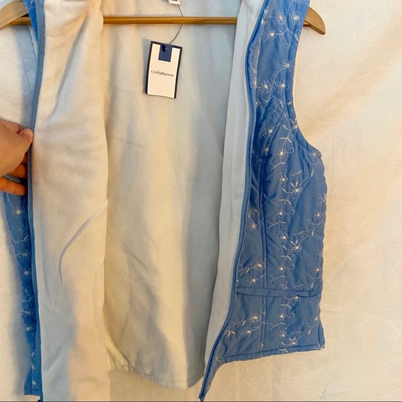 CROFT & BARROW Womens vest M Fleece inside NWT - Picture 6 of 11